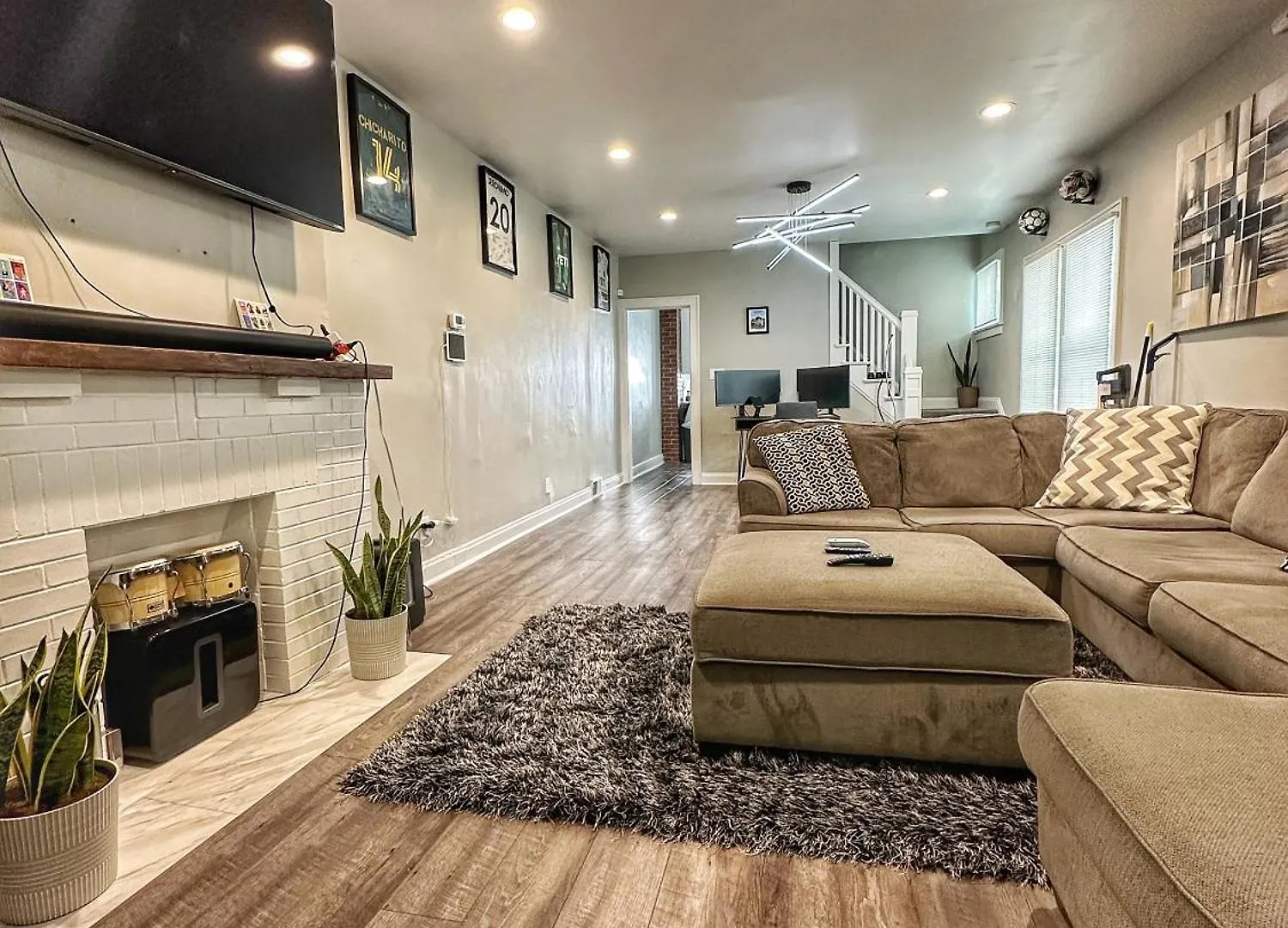 Modern Luxe 3Br 1Ba With Bar 7 Villa Columbus